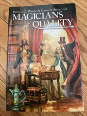 MAGICIANS QUALITY Patricia Wrede Caroline Stevermer HCDJ Book Club 2 Novels VG