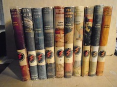 Rick Brant-Hardbacks with d/j- #1,3,4,7,9,10,12,13, 15,16. 1947-61. V.G.-Fine