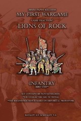 Lions of Rock. Infantry 1680-1730: 28mm paper soldiers by Batalov Vyacheslav Ale