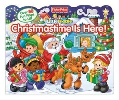 Fisher-Price Little People Christmastime Is Here! (Lift-the-Flap) – GOOD