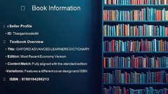 NEW: Oxford Advanced Learner’s Dictionary 11th Edition – PAPERBACK