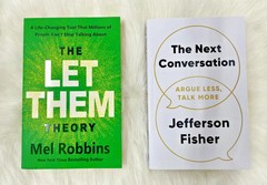 The Let Them Theory by Mel Robbins+The Next Conversation By Jefferson Fisher..