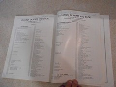 Interstate Port Handbook 1956 22nd edition Inland Marine Industry 116 Pages