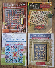 Martingale Book Lot Quilting Barn Star Yellow Creek Little Gatherings Quilt Club