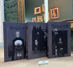 Manacled Book – Deluxe 3-Volume Edition with Illustrations – Complete Series. Ex