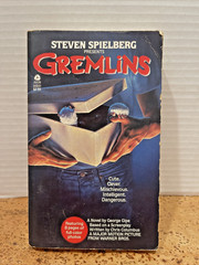 Steven Spielberg Presents GREMLINS- by George Gipe (Paperback), Novel, Fast Ship