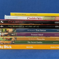 Lot of 9 – Young Readers Classics by Various Authors Paperbacks and 1 HB