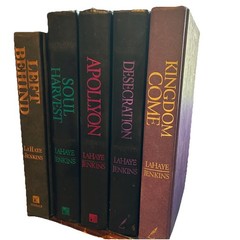 Left Behind Series 1,4,5,9,13 Lot of 5 Hardcover Books Tim LaHaye & Jerry Jenkin