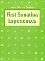 WP435 – First Sonatina – Sheet music, by Jane Smisor Bastien – Acceptable n