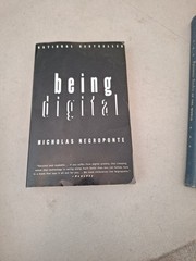Being Digital by Nicholas Negroponte (1996, Trade Paperback)
