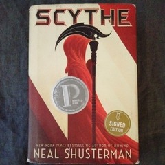 SIGNED Scythe by Neal Shusterman, Barnes and Noble edition