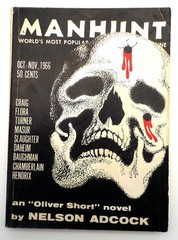 MANHUNT Detective Story Monthly Magazine Oct.-Nov. 1960
