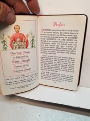 Saint Joseph Daily Missal 1961 Catholic Book Publishing Vintage vibrant colors