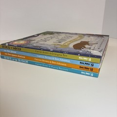 Lot of 4 Shine A Light Books Kane Miller Winter Plane Space Station Seashore