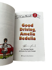 Amelia Bedelia Herman Parish Signed Copy, Good Driving, Amelia Bedelia PB