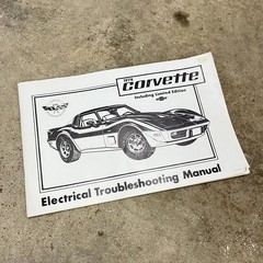 1978 Chevrolet Corvette Electrical Troubleshooting Manual ST-361-78, 25th Anniv.