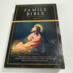 Holman Family Bible King James Version Padded CoverRed Letter Records Pages #122