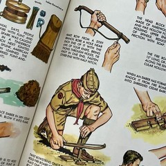 Golden Press The Golden Book of Camping and Camp Crafts HC Illustrated Lynn