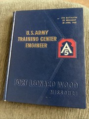 MILITARY: U.S. Army Training Center Fort Leonard Wood MO Yearbook April 1960