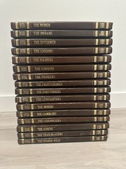 Time Life Series The Old West Leatherette Hardcover Wild History Lot of 16 1970s