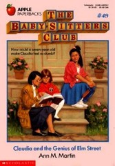 Claudia and the Genius of Elm Street (The Baby-Sitters Club #49) – ACCEPTABLE