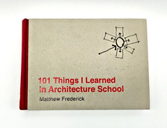 101 Things I Learned in Architecture School Hardcover Architecture Book -Good
