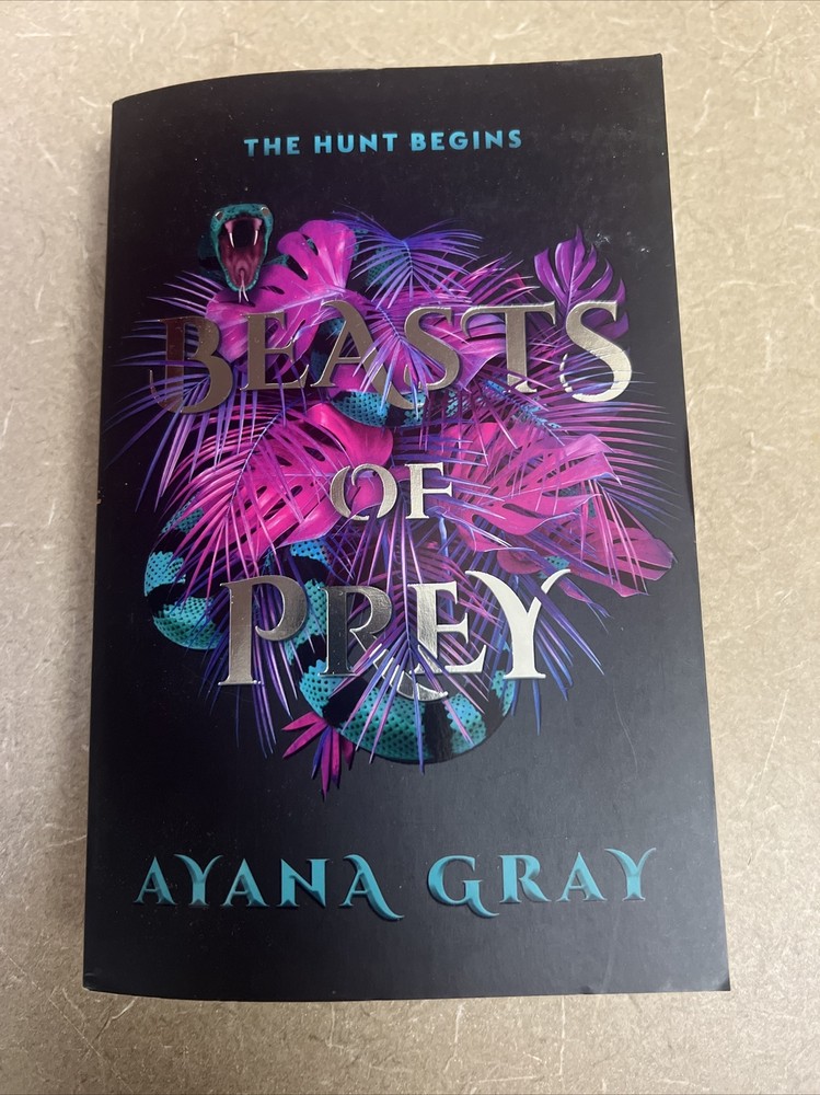 Beasts of Prey by Ayana Gray Fairyloot Edition Paperback Signed Exclusive Cover