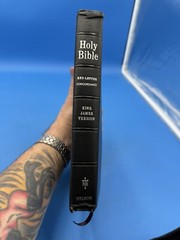 RARE Nelson Holy Bible KJV Red Letter Concordance Morocco Leather Great Cond