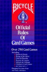 Bicycle Official Rules of Card Games – Paperback – GOOD