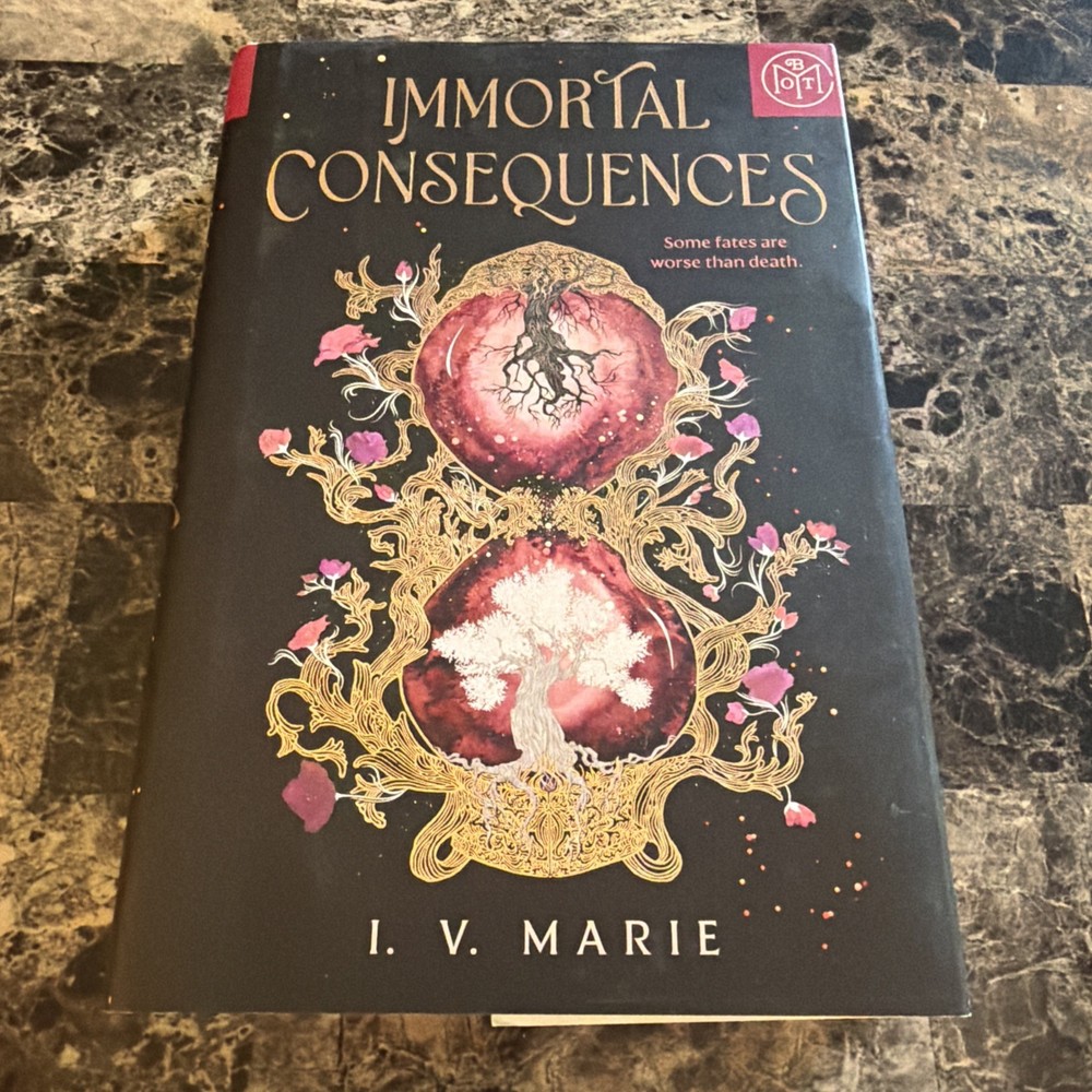 Immortal Consequences Hardcover (Sprayed Edges, BOTM Edition) By I.V. Marie