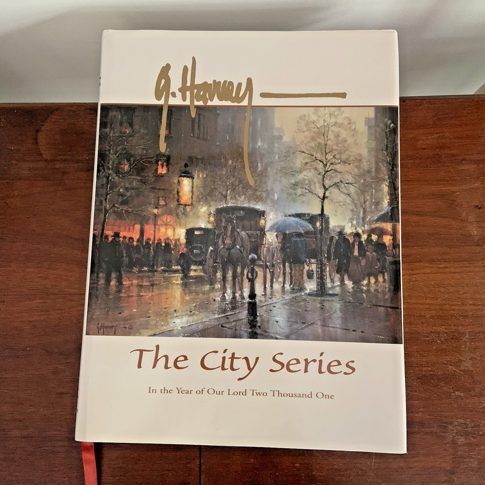 G. Harvey The City Series Collectors Ed Art Book Signed and Numbered 147/1950