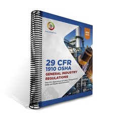 OSHA 1910 General Industry Regulations January 2024