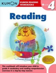 Grade 4 Reading (Kumon Reading Workbooks) – Paperback By Kumon Publishing – GOOD