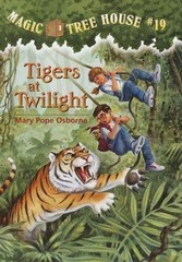 Tigers at Twilight by Mary Pope Osborne (1999, Library Binding)