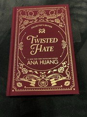 Twisted Hate Hardcover Collector’s Edition Book 3 out of 4 Ana Huang New