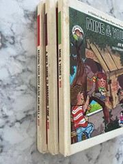 Vintage Ready Set Grow Kids Childrens Books Joy Wilt mine & Yours Managing Time