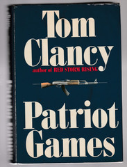 Patriot Games by Tom Clancy (1987, Hardcover), Signed