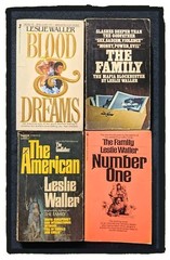 Lot Of 4 Leslie Waller Books Number One Family American Blood & Dreams (1972)