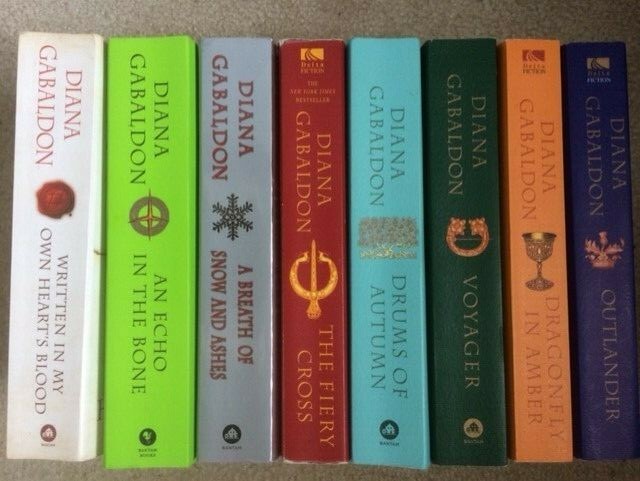 Outlander Complete Series Set 1-8 Gabaldon 1 2 3 4 5 6 7 8 large trade PB lot