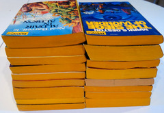 DAW Yellow Spine Lot of 17 SciFi 1st – Barrett-Tubb-Brunner-Bradley-Gordon-Vinge