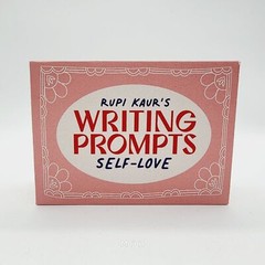Rupi Kaur’s Writing Prompts Self-Love – 70 Card Deck w/ Hardcover Box Open Box