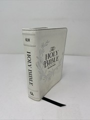 KJV Bible Compact Faux Leather White by Christian Art Gifts VG FREE SHIPPING!