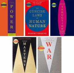 Robert Greene Collection 5 Books Set – [CONCISE] Seduction, Power, Mastery, War
