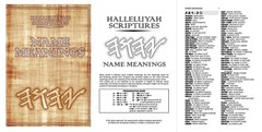 BIBLE BEST Restored Names Bible + FREE Book -KEEP SMILING