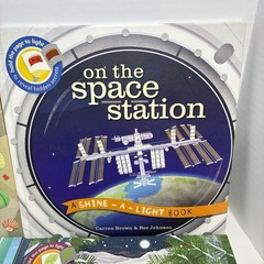Lot of 4 Shine A Light Books Kane Miller Winter Plane Space Station Seashore