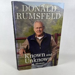 Donald Rumsfeld Memoir (1st Ed. & Print) Plus Rumsfeld’s Rules