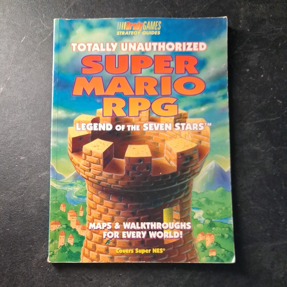 Brady Games Strategy Guide Super Mario RPG