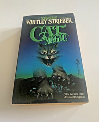 Cat Magic – Whitley Strieber – Vintage Horror Paperback – ( 1986 ) 1st Print VG