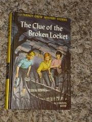 Nancy Drew HB #11 The Clue of the Broken Locket Carolyn Keene Matte Yellow 1965