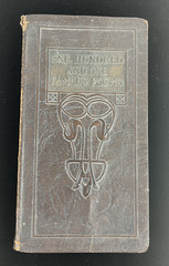Vintage 1924 Leather-Bound One Hundred and One Famous Poems Roy J. Cook Leather